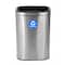 Alpine Industries Trash Can, Stainless Steel Brushed, Stainless Steel/Plastic ALP470-40L-R - alternate 1